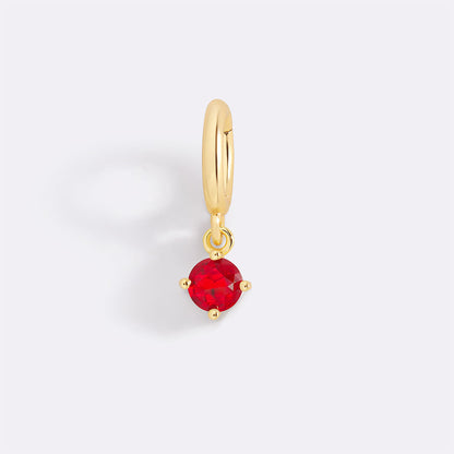 4mm Birthstone Charm