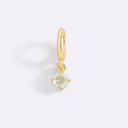 4mm Birthstone Charm