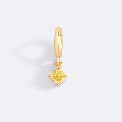 4mm Birthstone Charm