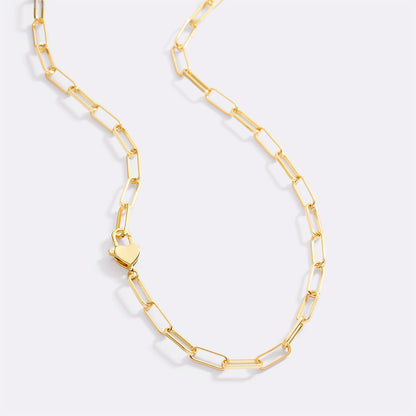 Heart Padlock Necklace