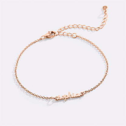 Dainty Personalized Name Bracelet