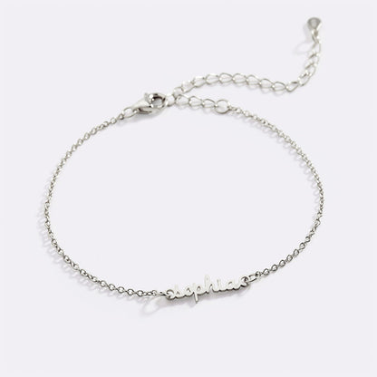 Dainty Personalized Name Bracelet