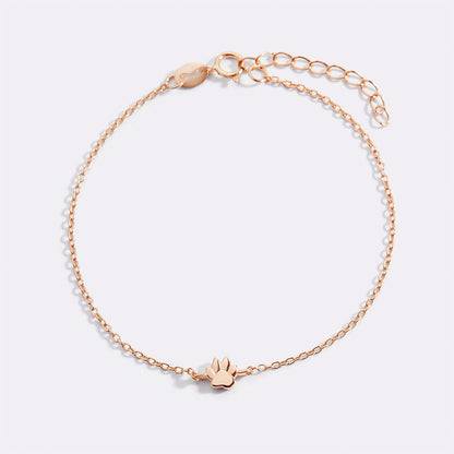 Tiny Pawprint Charm Bracelet