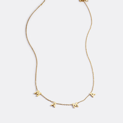 MAMA Letter Necklace