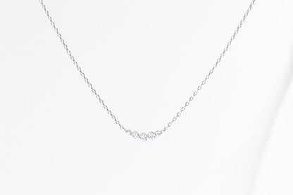Mini Arc Diamond Necklace