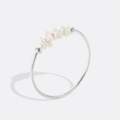 Mini Pearl Spinner Ring