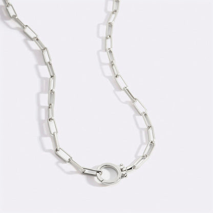 Paperclip Chain Necklace