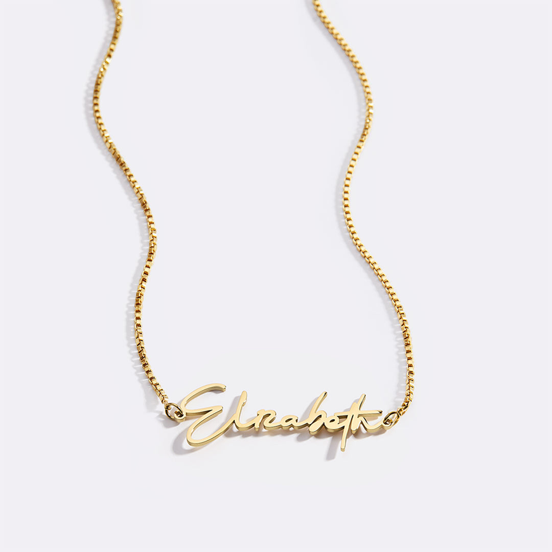Modern Personalized Name Necklace