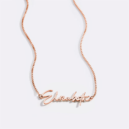 Modern Personalized Name Necklace
