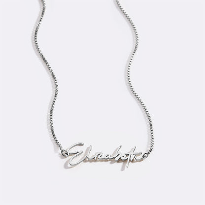 Modern Personalized Name Necklace