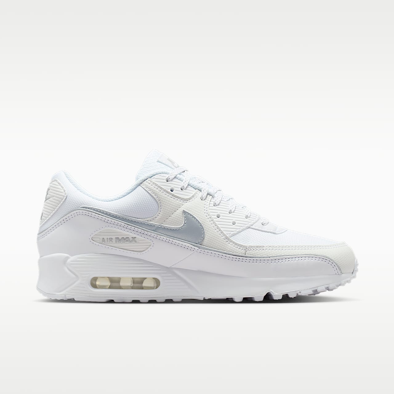Air Max 90 Premium Men's Shoes with Reflective Accents