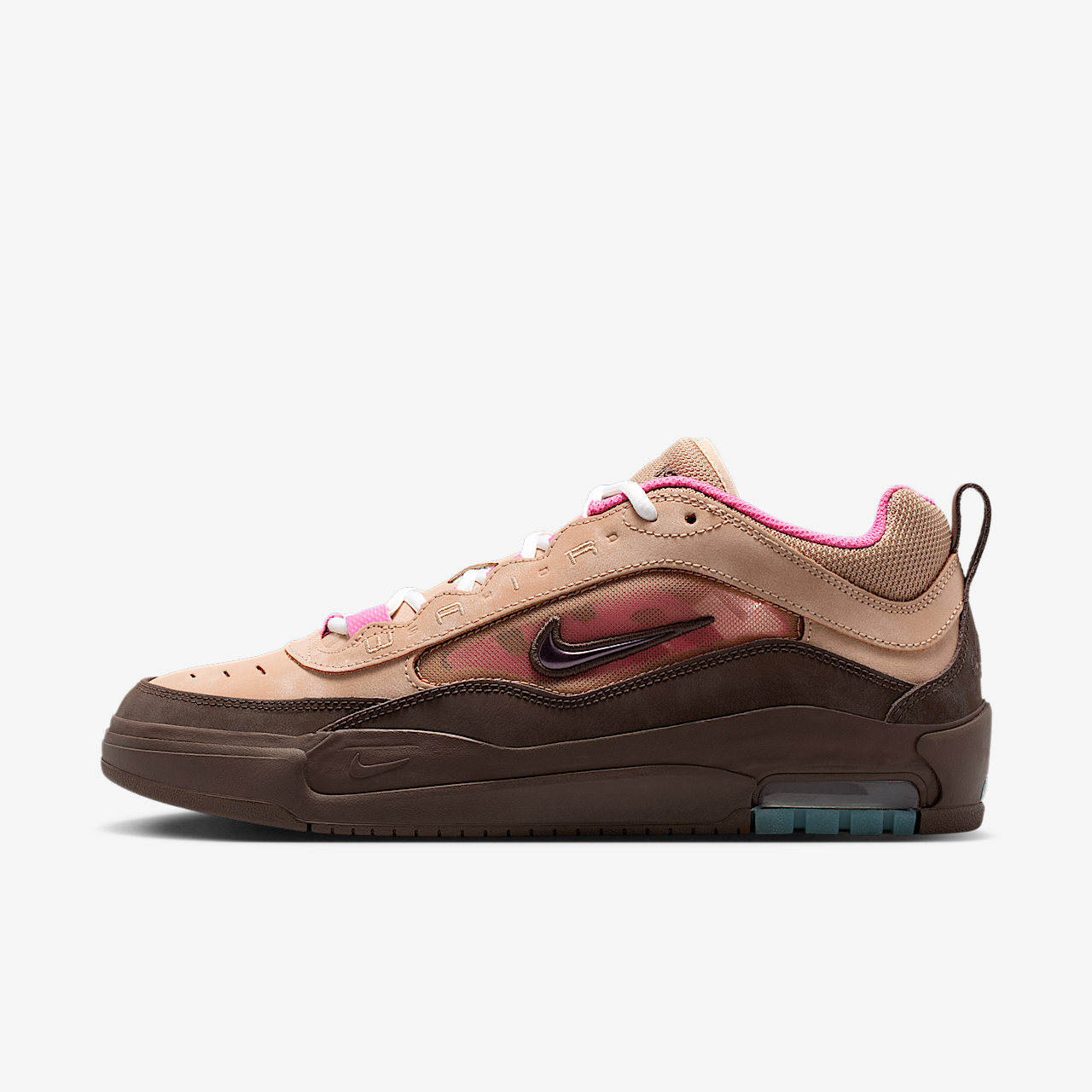 Air Max Ishod Unisex Skate Shoes With Exposed Max Air Cushioning