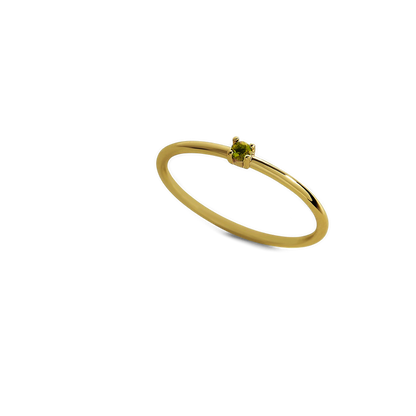 Dainty Birthstone Stacking Ring