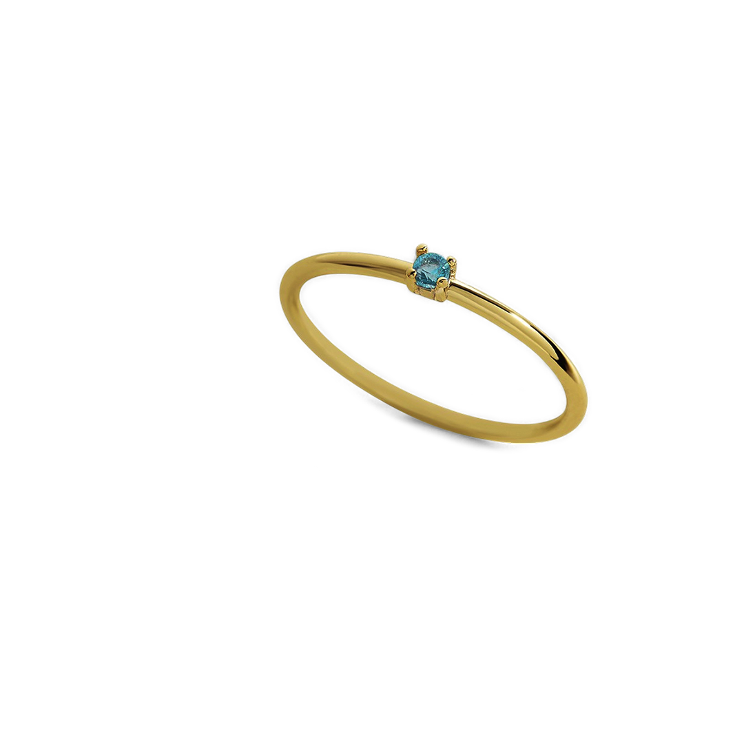 Dainty Birthstone Stacking Ring