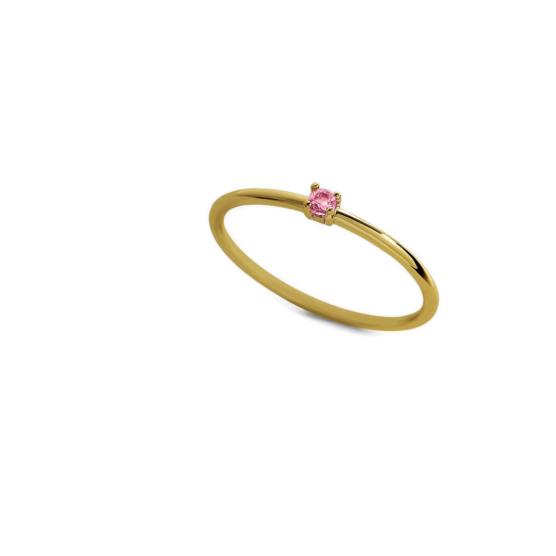 Dainty Birthstone Stacking Ring