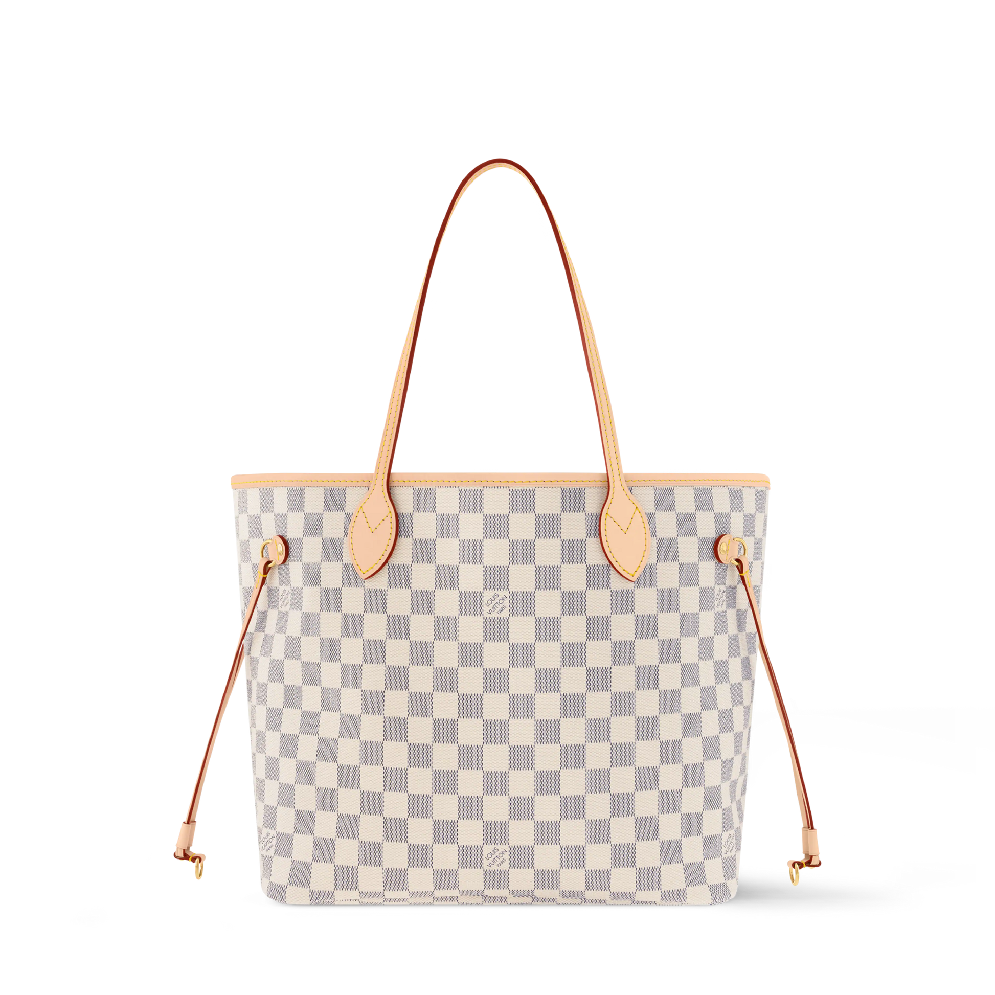 Women's Neverfull MM Damier Azur Canvas Tote