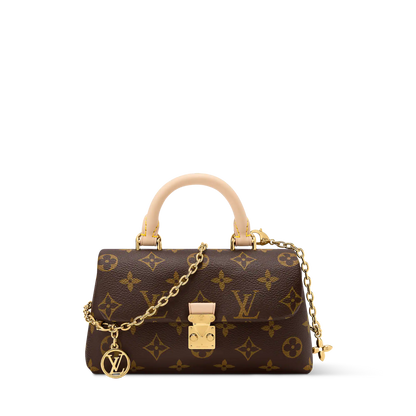 Women's Nano Madeleine Sweet Lavender Monogram Empreinte Leather Bag M29380