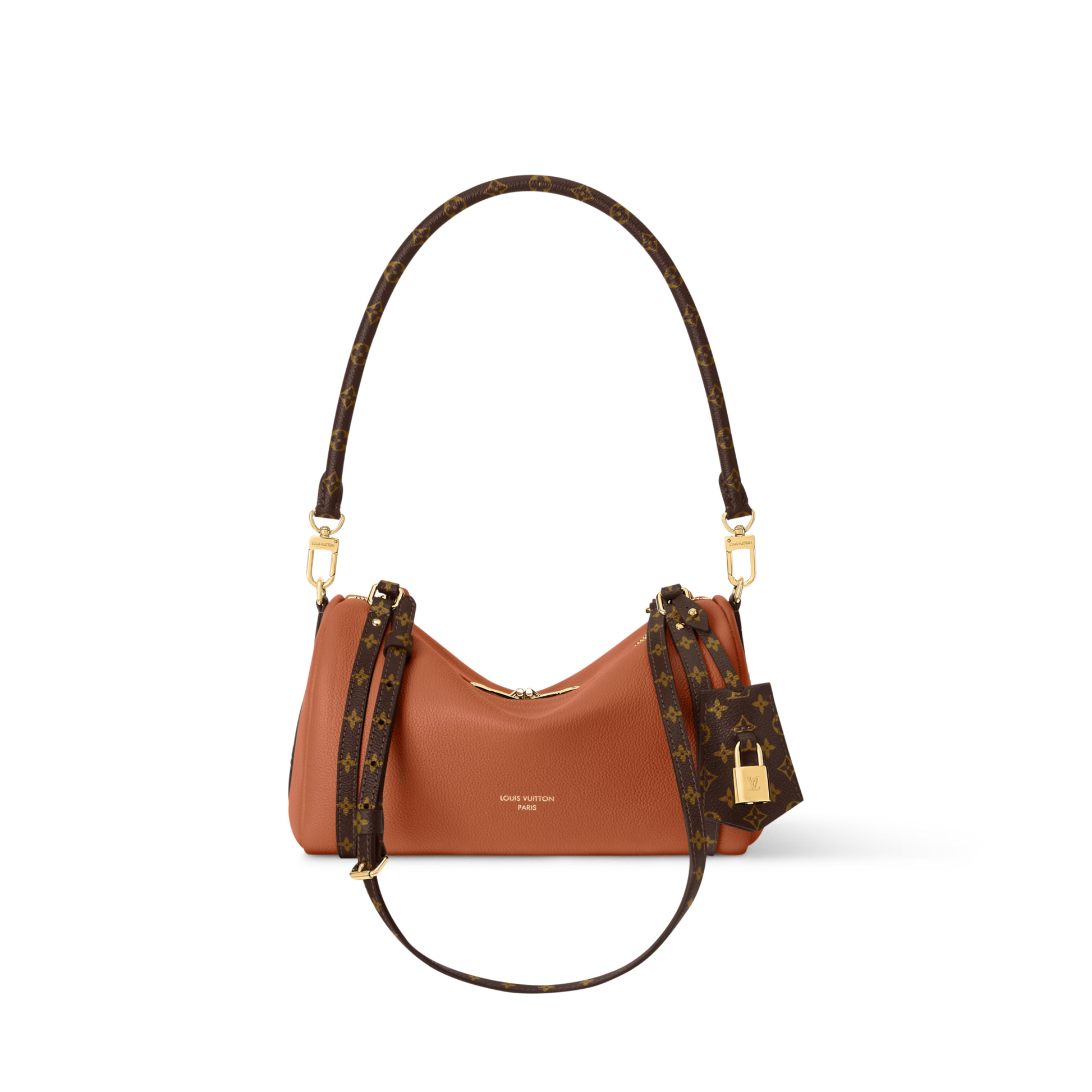 Women's Express PM Petal Pink Calfskin Shoulder Bag