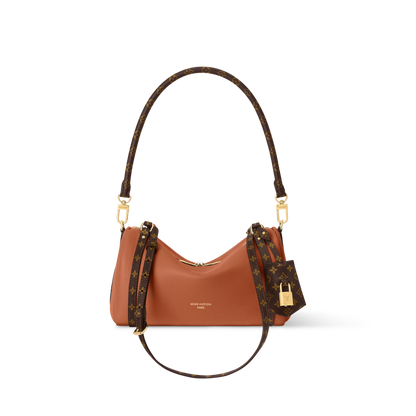 Women's Express PM Petal Pink Calfskin Shoulder Bag