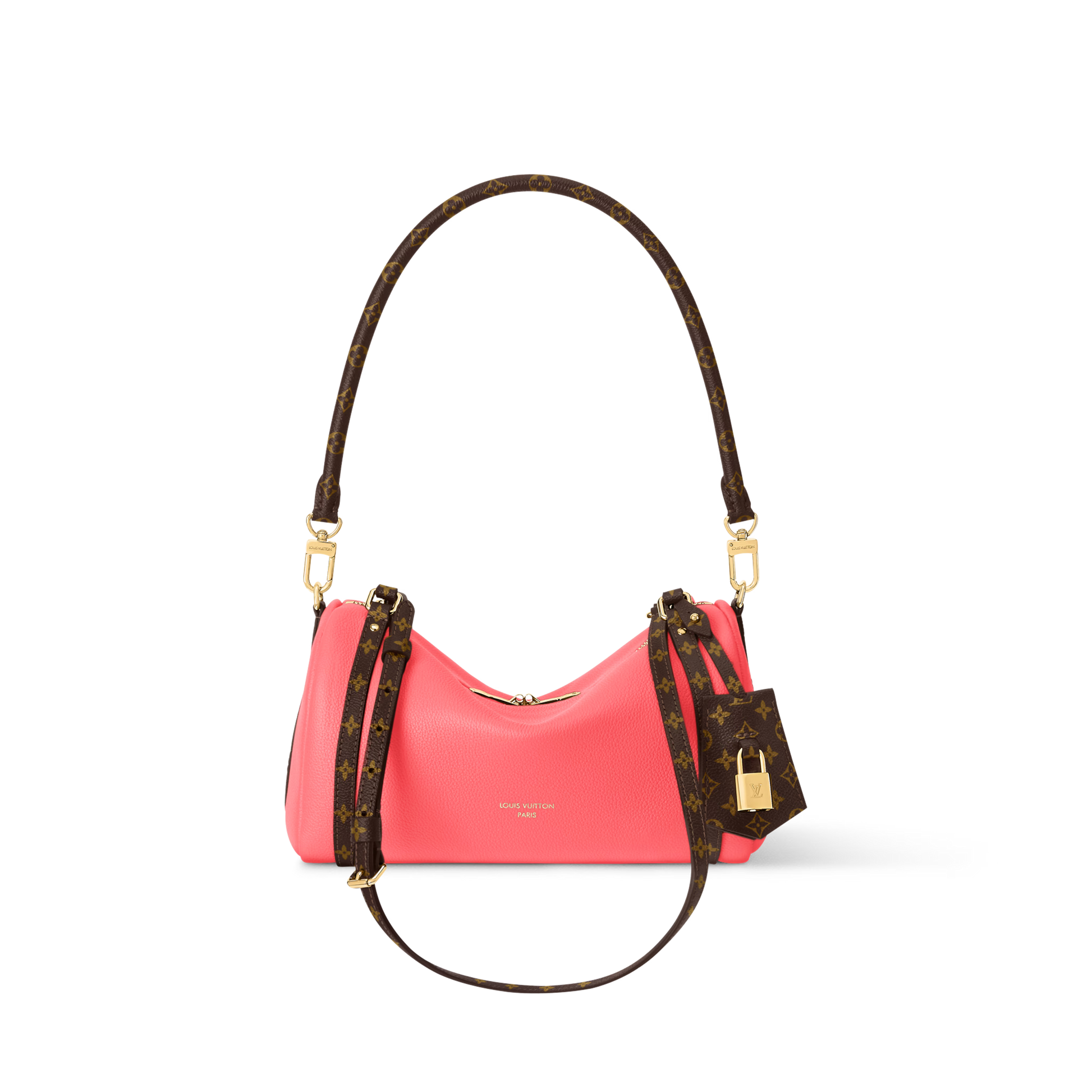 Women's Express PM Petal Pink Calfskin Shoulder Bag