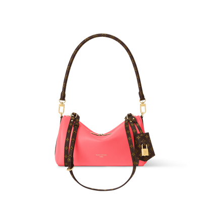 Women's Express PM Petal Pink Calfskin Shoulder Bag