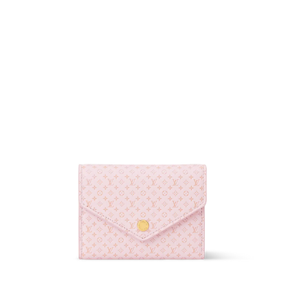 Women's Victorine Wallet Minigram Calfskin Compact Wallet M29412