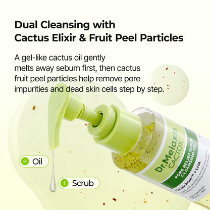 CACTOX Pore Relief Scrub Cleansing Oil