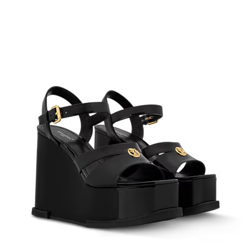 Women's Maya Wedge Sandal Black 1AHOBD