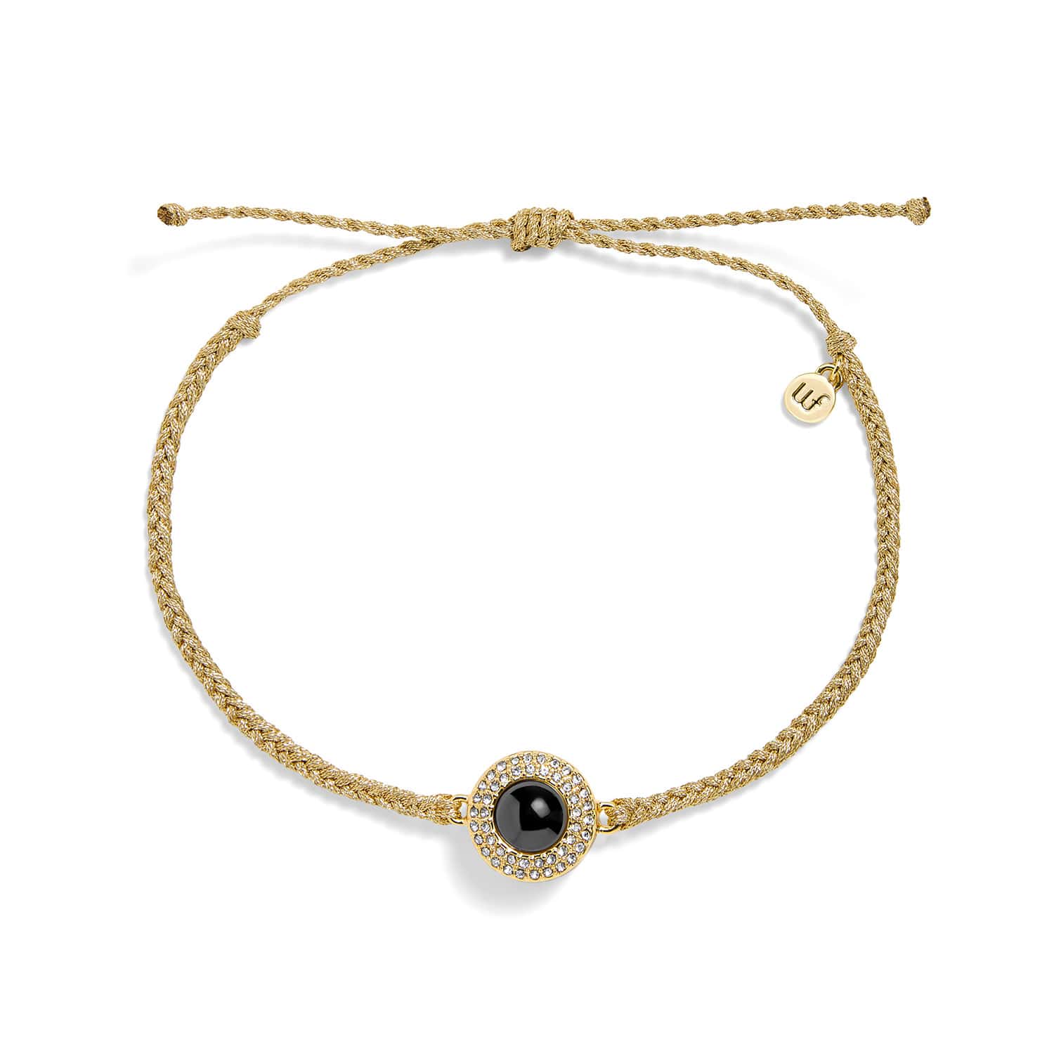 Personalized PavĂ© Circle Photo Bracelet