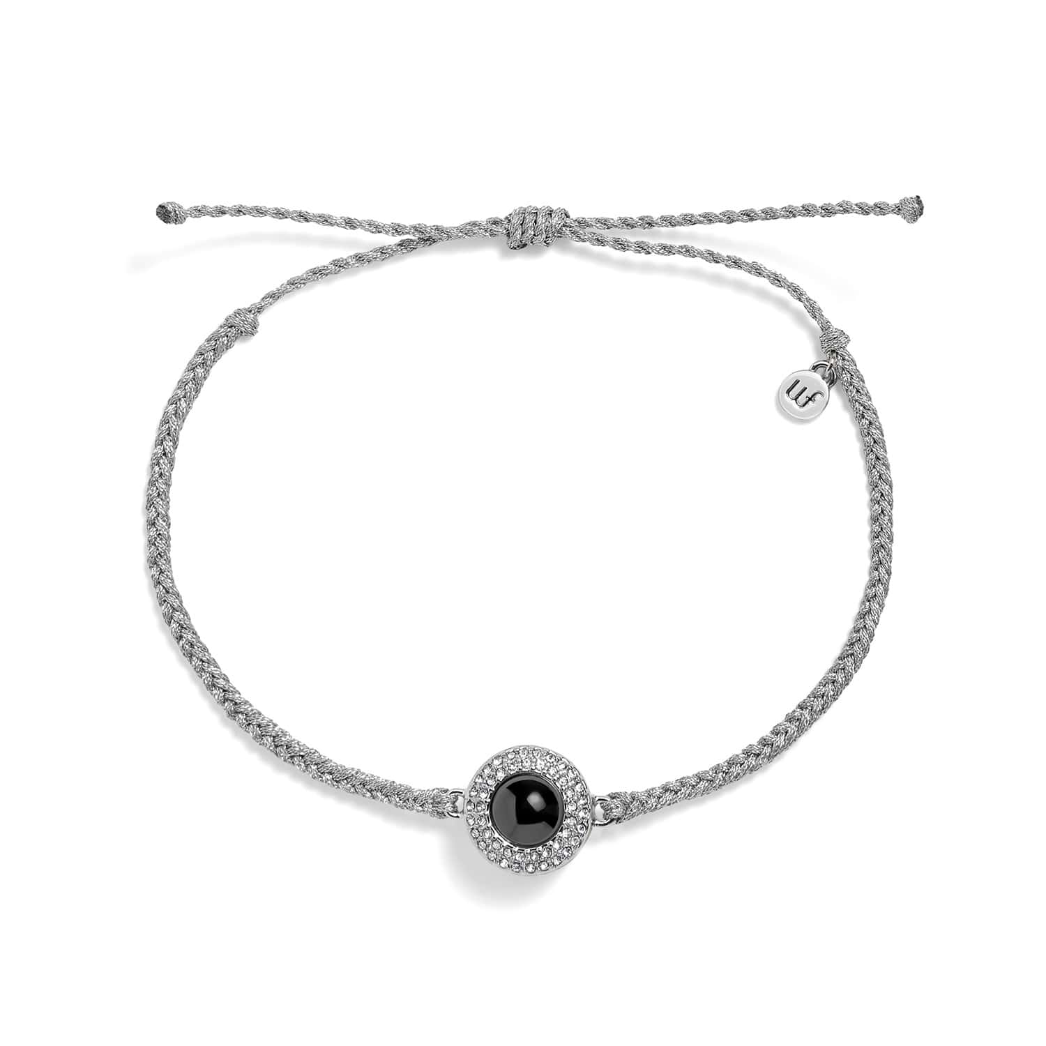 Personalized PavĂ© Circle Photo Bracelet
