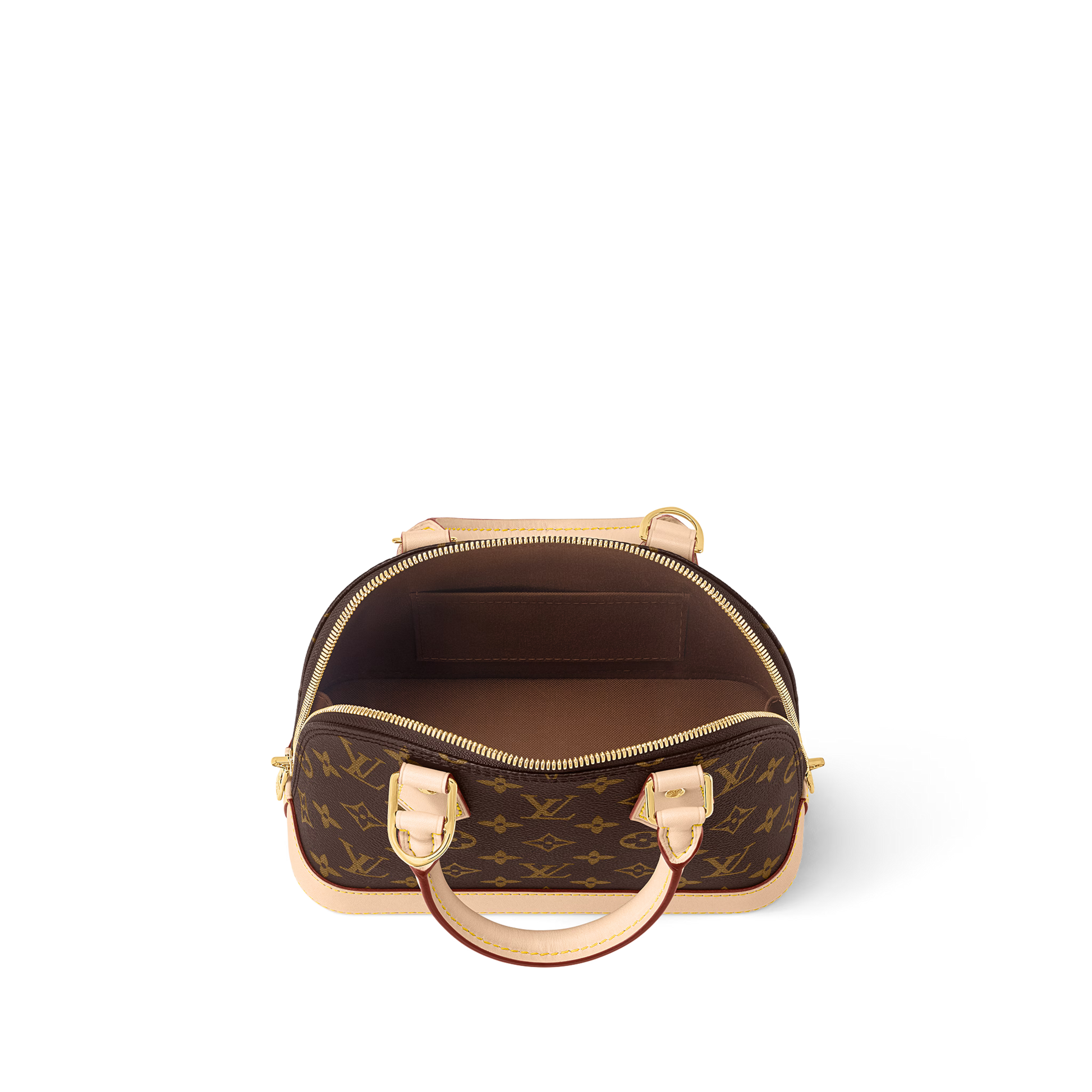 Women's Alma BB Mon Monogram Coated Canvas Handbag P01917