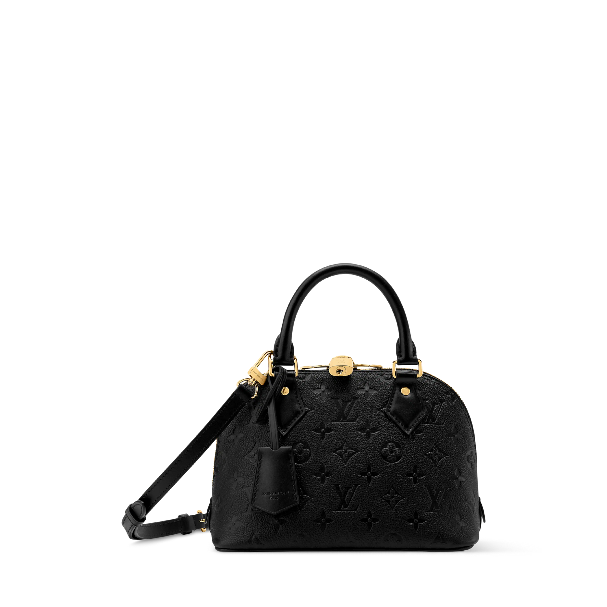 Women's Alma BB Monogram Empreinte Leather Handbag M26409
