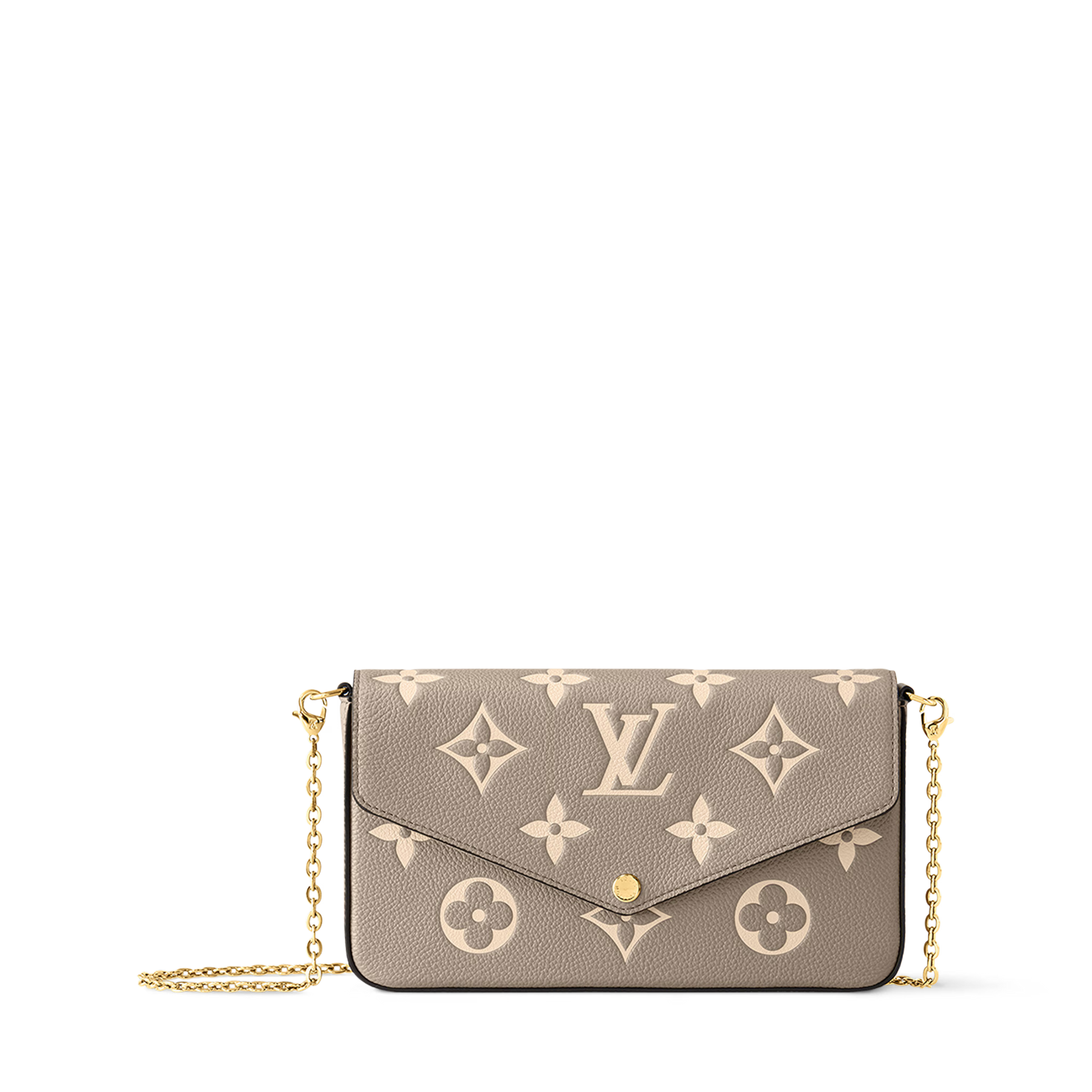 Women's Pochette Félicie Monogram Empreinte Leather Pouch M82610