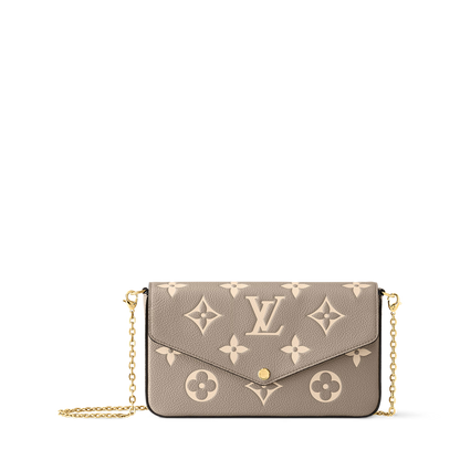Women's Pochette Félicie Monogram Empreinte Leather Pouch M82610