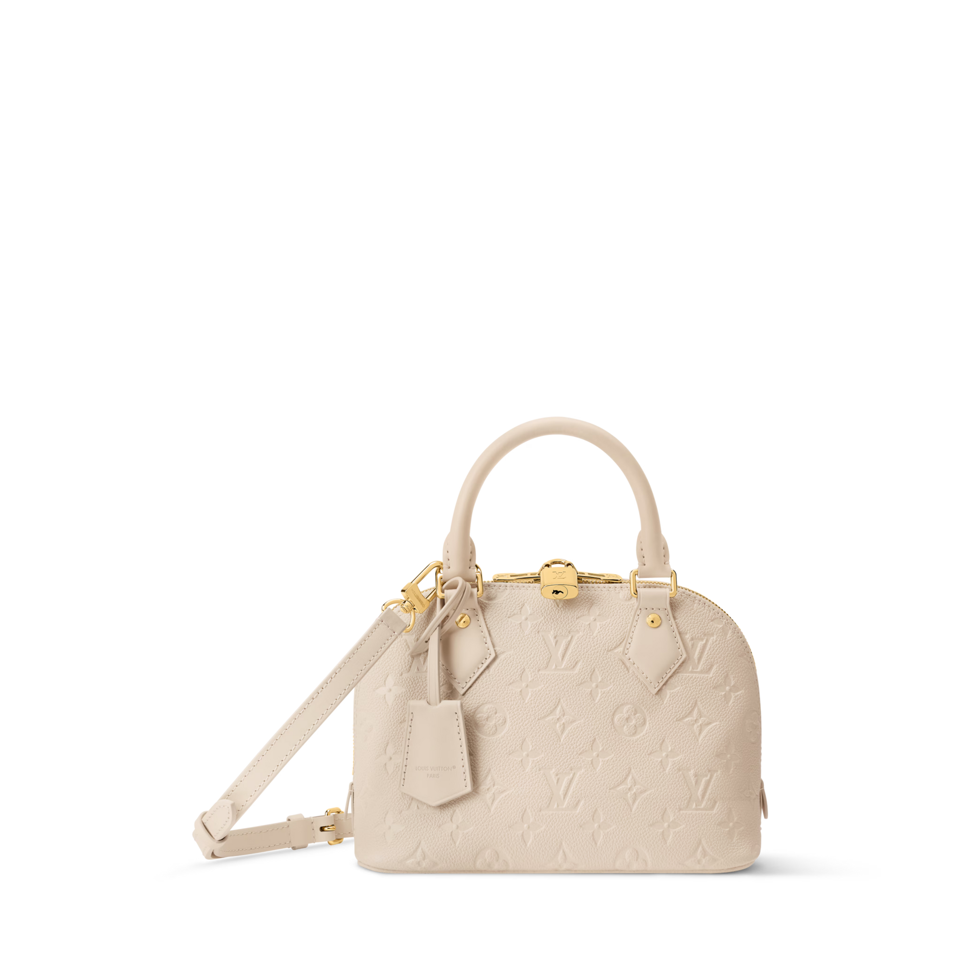 Women's Alma BB Monogram Empreinte Leather Handbag M26409