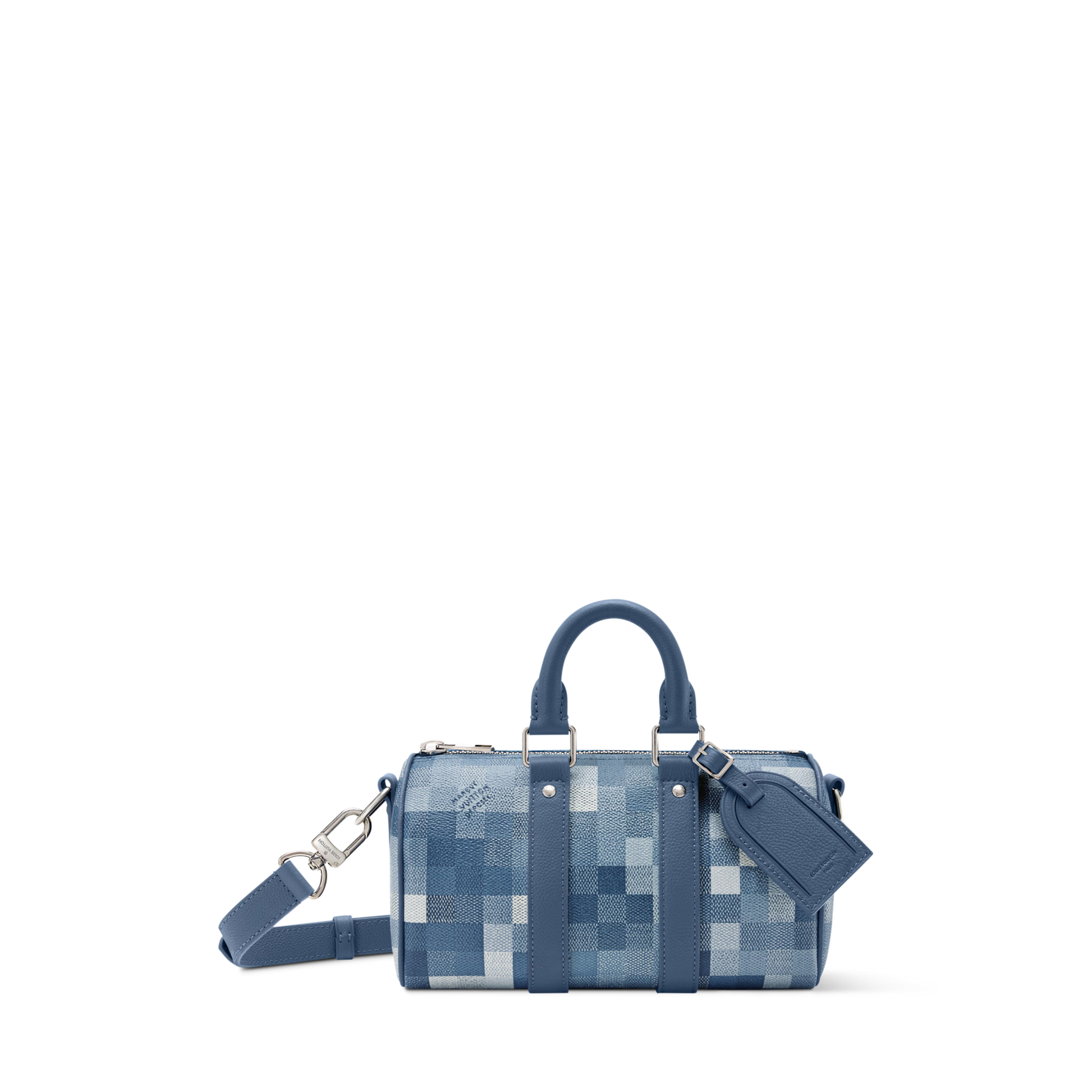 Men's Keepall 25 Bandoulière Mini Bag Indigo