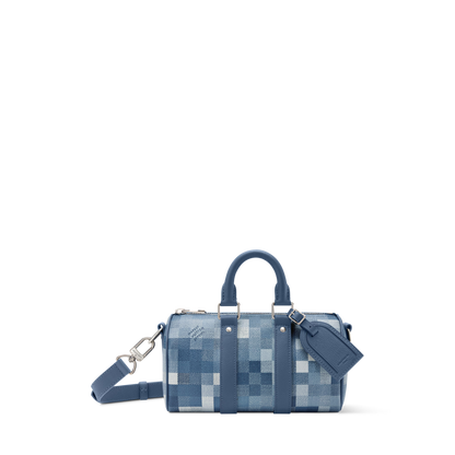 Men's Keepall 25 Bandoulière Mini Bag Indigo