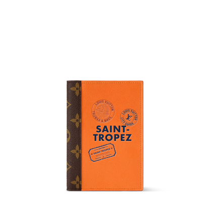 Women's Passport Cover City Guide Cowhide Leather Travel Wallet M29103