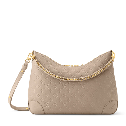 Women's Boulogne GM Monogram Empreinte Leather Shoulder Bag M13706