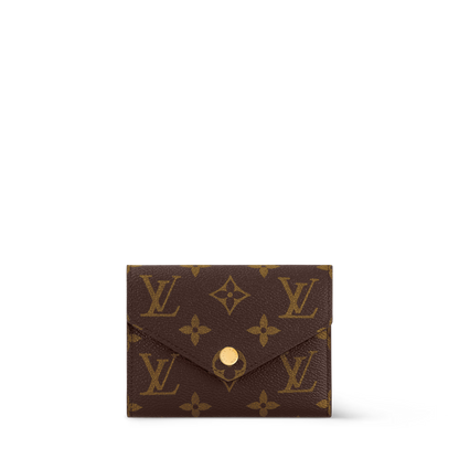 Women's Victorine Wallet Monogram Emblème Jacquard Compact Wallet M2A151