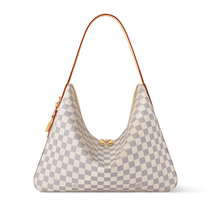 Women's Slouchy MM Monogram Coated Canvas Tote Bag M12098