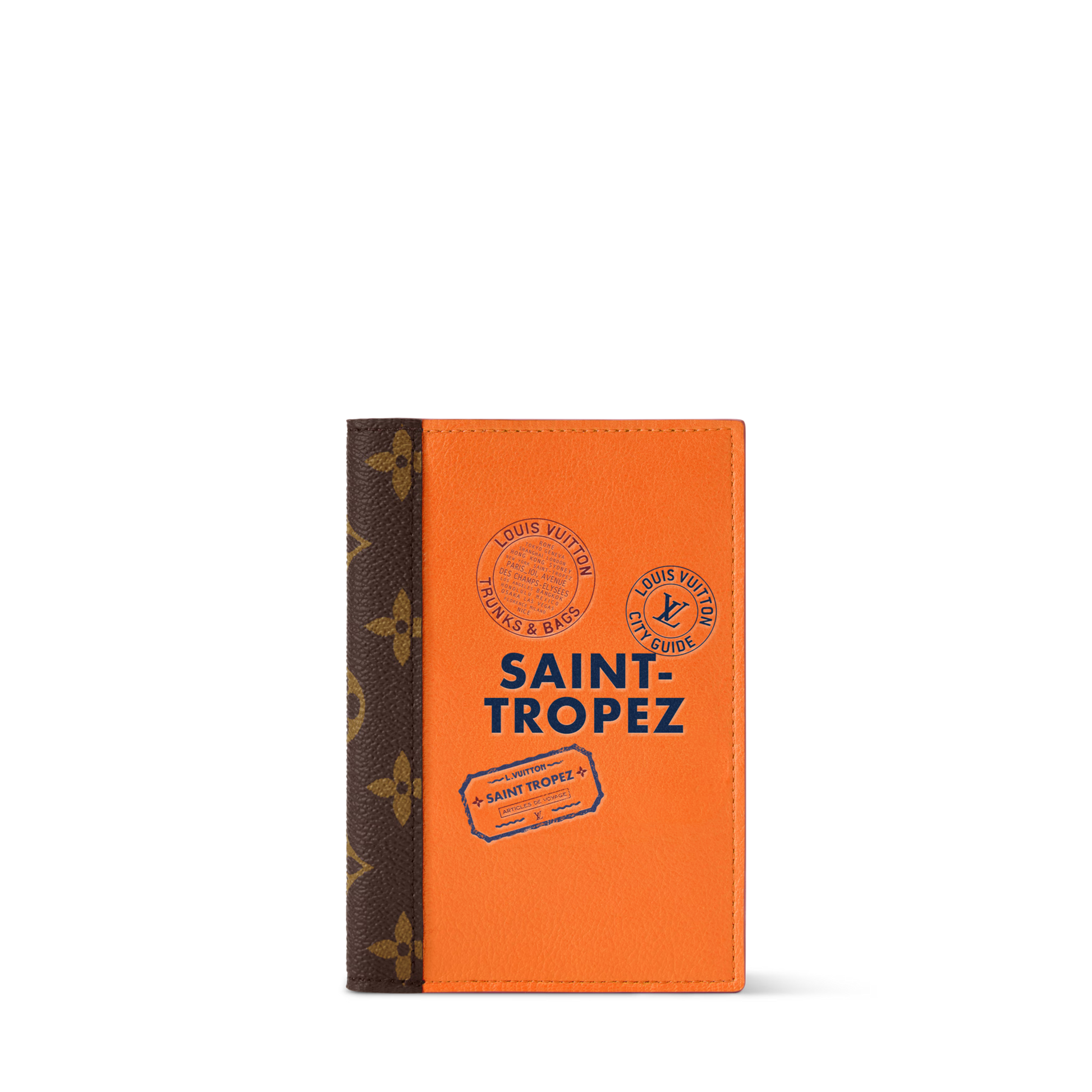 Women's Passport Cover City Guide Cowhide Leather Travel Wallet M28496