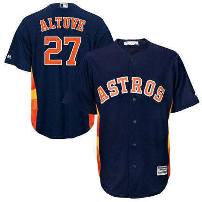 Jose Altuve 27 Houston Astros Official Cool Base Player Jersey