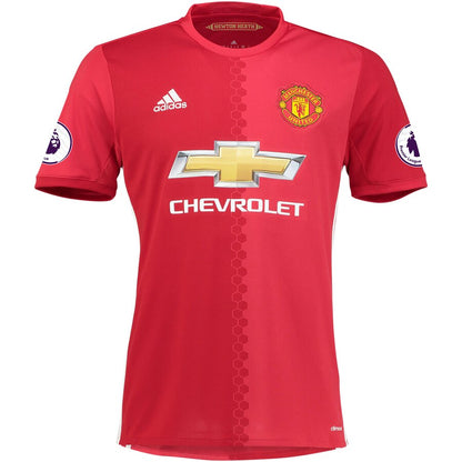 Paul Pogba Manchester United adidas 2016/17 Home Replica Player Jersey - Red