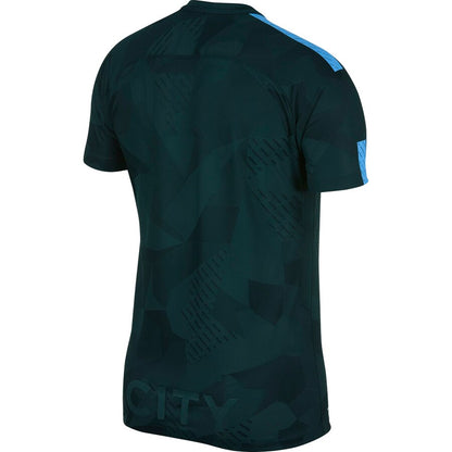 Manchester City Nike Third Authentic Blank Jersey – Green