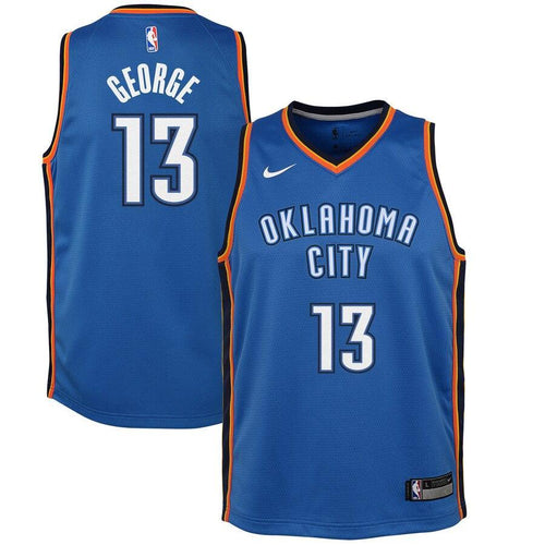 Paul George Oklahoma City Thunder Youth Swingman Jersey - Icon Edition