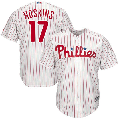 Rhys Hoskins Philadelphia Phillies Alternate Official Cool Base Player Jersey