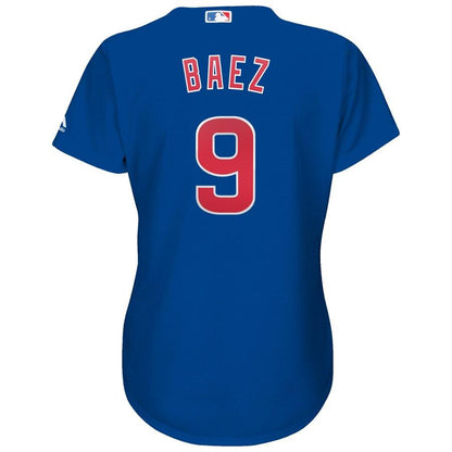 Javier Baez 9 Chicago Cubs Women's Alternate Cool Base Replica Player Jersey