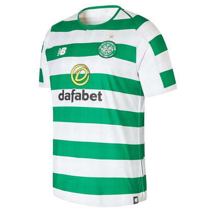 Celtic New Balance 2018/19 Home Replica Jersey – White/Green