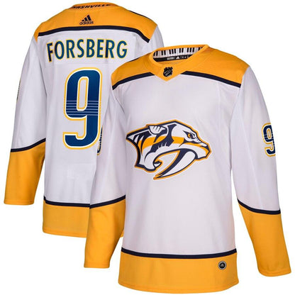 Filip Forsberg 9 Nashville Predators Away Authentic Player Jersey